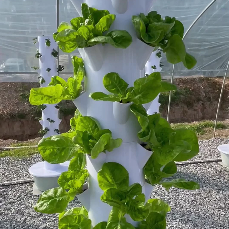 مع Led تنمو ضوء شجرة الفضاء بر - مراجعة Hydroponic Tower Garden وسعره