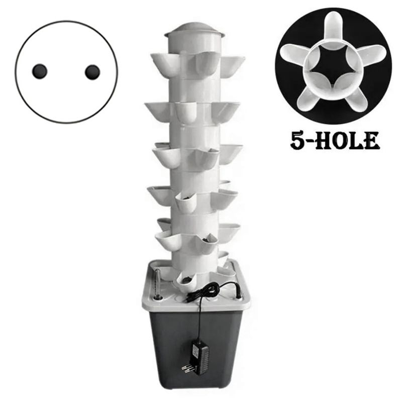 برج زراعة هيدروبونيك AEE4-30،  - مراجعة Hydroponic Tower Garden وسعره