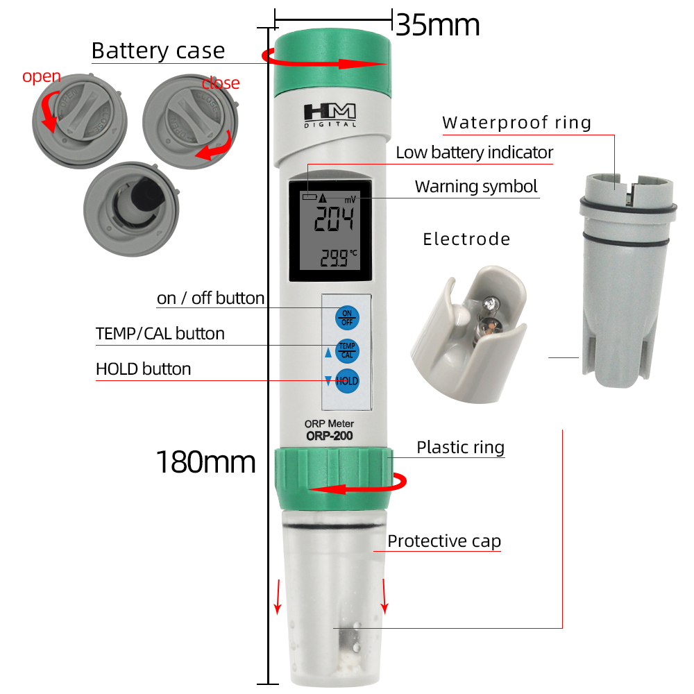 جهاز اختبار جودة المياه الرقمي - مراجعة Ph Ec Meter Hydroponic وسعره