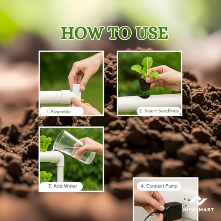نظام زراعة نباتات مائية بـ 36  - مراجعة Hydroponic Growing System 36 Site وسعره