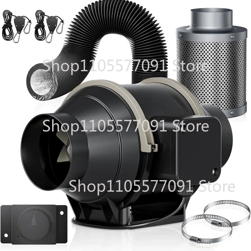طقم مروحة تهوية داخلية بقطر 4/ - مراجعة Carbon Filter Grow 6 Inch وسعره