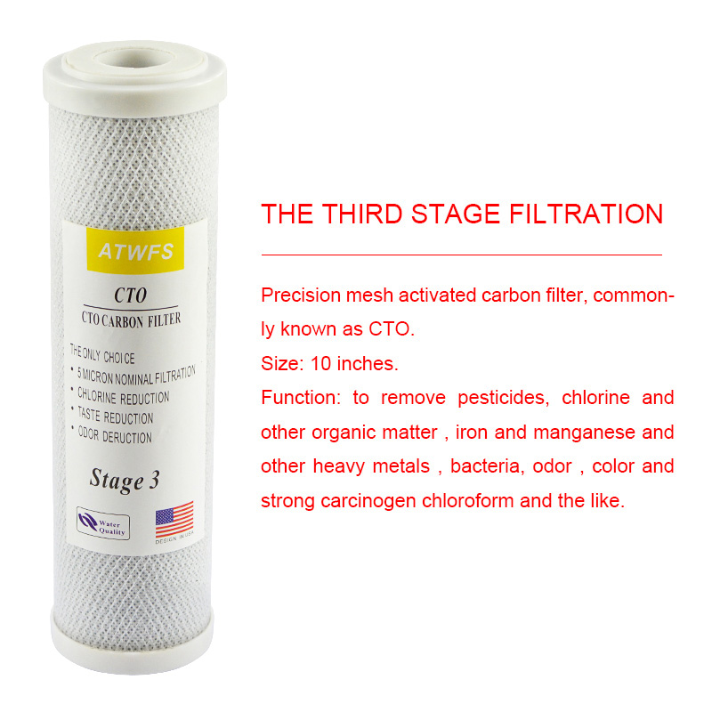 ATWFS 2 قطعة فلتر المياه العال - مراجعة Carbon Filter Grow 6 Inch وسعره